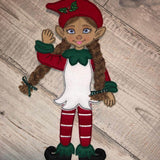 Stickdatei - Weihnachtselfen - Paar - Sewando