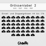 Plotterdatei Größenlabel 2 - Sewando