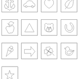 Stickdatei - Spiel "BINGO" für maximal 6 Kinder (mit Motiven)