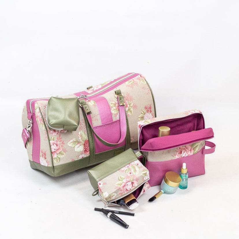 ohElli Mini & Big * Taschen - Schnittmuster - Kombi-eBook * Kosmetik-Serie - Reise-Set in 2 Größen - Sewando