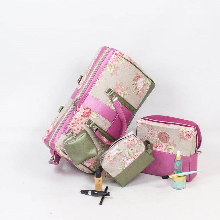 ohElli Mini & Big * Taschen - Schnittmuster - Kombi-eBook * Kosmetik-Serie - Reise-Set in 2 Größen - Sewando