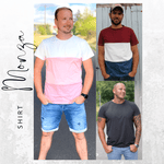 Schnittmuster Shirt MONZA Gr. XS-XXXL : - Sewando