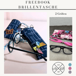 Freebook Schnittmuster Brillentasche - Sewando