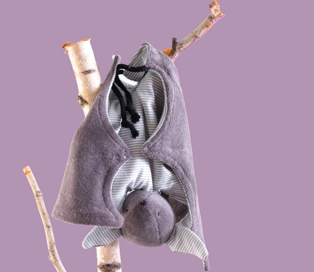FRITZ Fledermaus Schmusetuch / Schnuffeltuch Schnittmuster : - Sewando