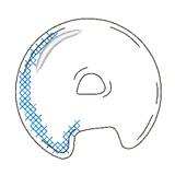 Stickdatei - BUBBLE Alphabet A-Z - Sewando