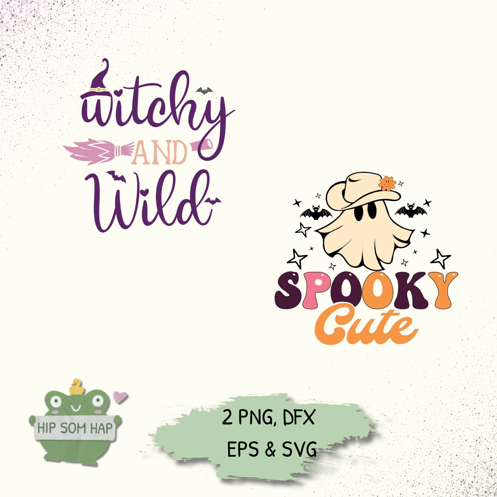 Halloween Plotterdateien Set – Witchy & Wild + Spooky Cute - Sewando