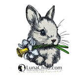 Stickdatei Applikation Osterhase Hase "Ilona"  - realistisch - FÜR HELLE & DUNKLE STOFFE