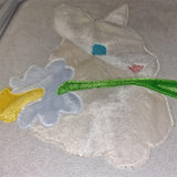 Stickdatei Applikation Osterhase Hase "Ilona"  - realistisch - FÜR HELLE & DUNKLE STOFFE