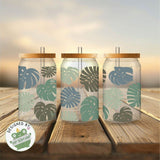 exklusiv bei Sewando: Tropischer Dschungel-Look – Monstera Sublimationsdesign - Sewando