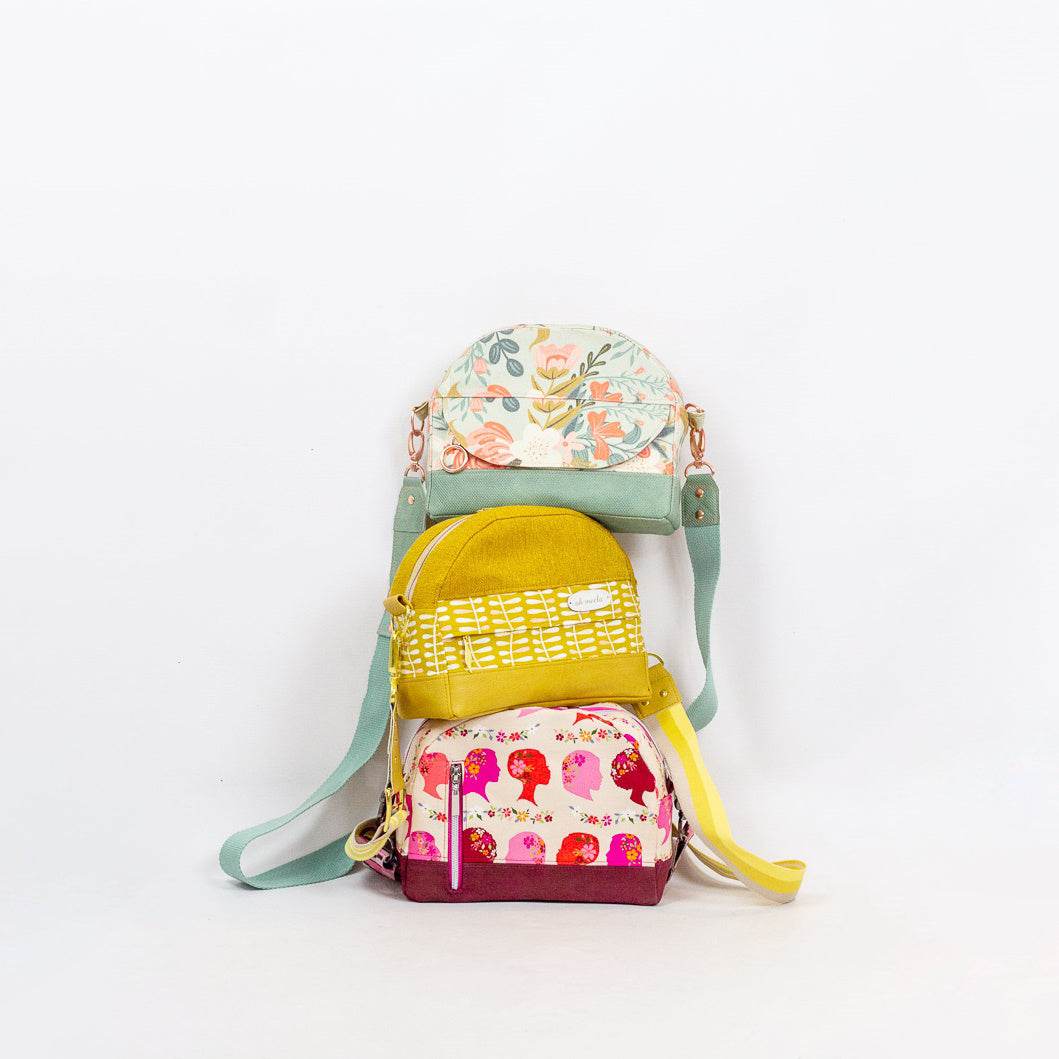 ohBarri Mini * Taschen - Schnittmuster - eBook * Bowlerbag - Crossbodybag - Sewando