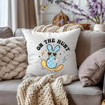 On the Hunt – Bügelbild mit Osterhase auf Skateboard - Sewando