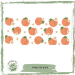exklusiv bei Sewando: Pfirsiche & Margeriten – Sommerliches Sublimationsdesign - Sewando