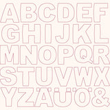 30x Stickdatei "ABC 10" Alphabet inkl Umlaute