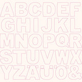 30x Stickdatei "ABC 12" Alphabet inkl Umlaute