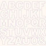 30x Stickdatei "ABC 14" Alphabet inkl Umlaute