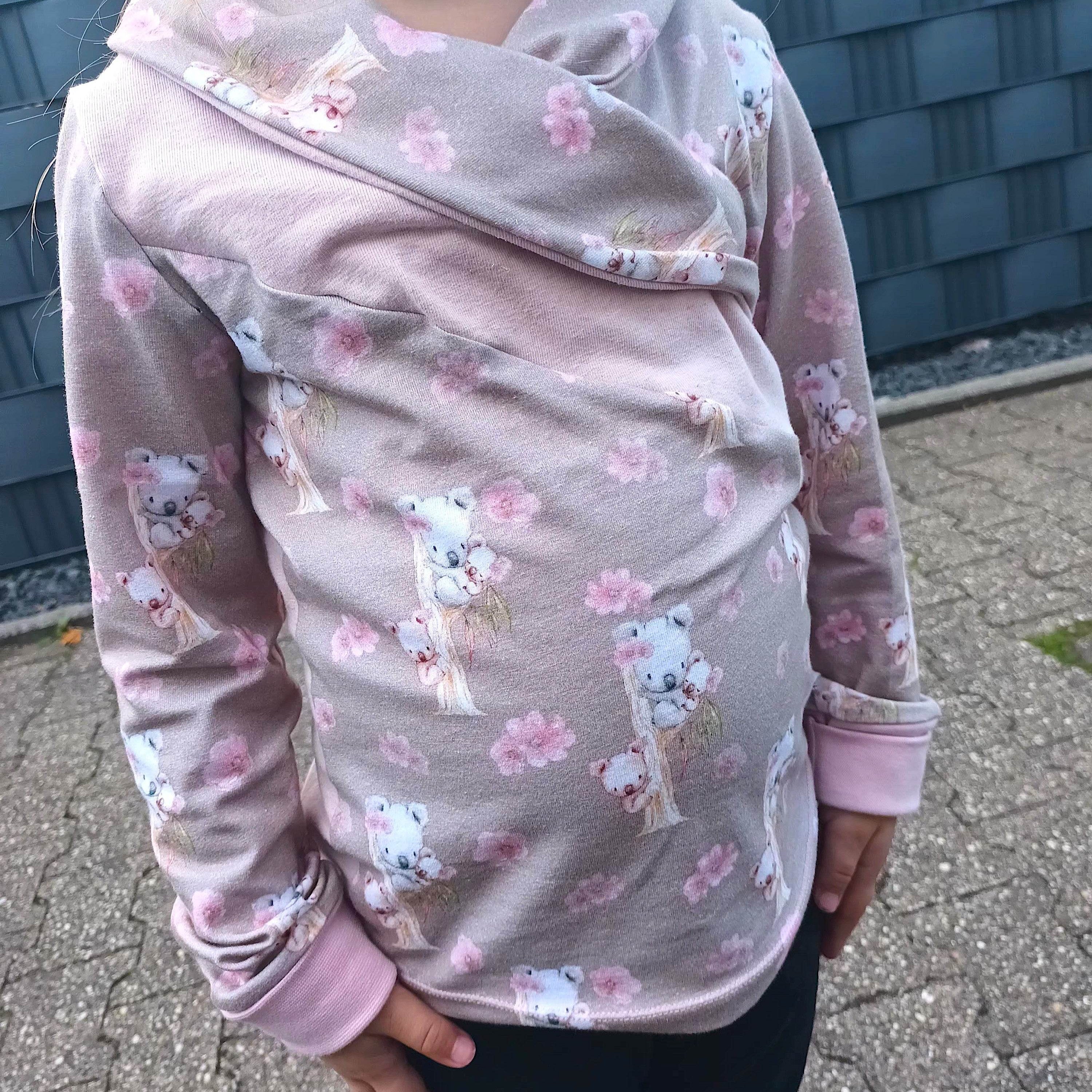 Schnittmuster Winter Add-on für Shirt Fran für Mädchen Gr. 74-164 - Sewando