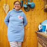 Hoody&Kleid DALINA Schnittmuster+Nähanleitung Gr. 44-58 | BU 116-155 CM : - Sewando