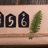 Plotterdatei "Adventskalenderhäuschen"