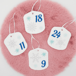 Stickdatei Set Adventskalender ITH Anhänger - Sewando