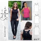 Schnittmuster Racer Top SUTERA Gr. 32-48 : - Sewando