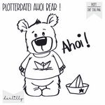 Plotterdatei Ahoi Bear - Sewando