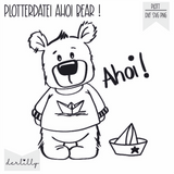 Plotterdatei Ahoi Bear - Sewando