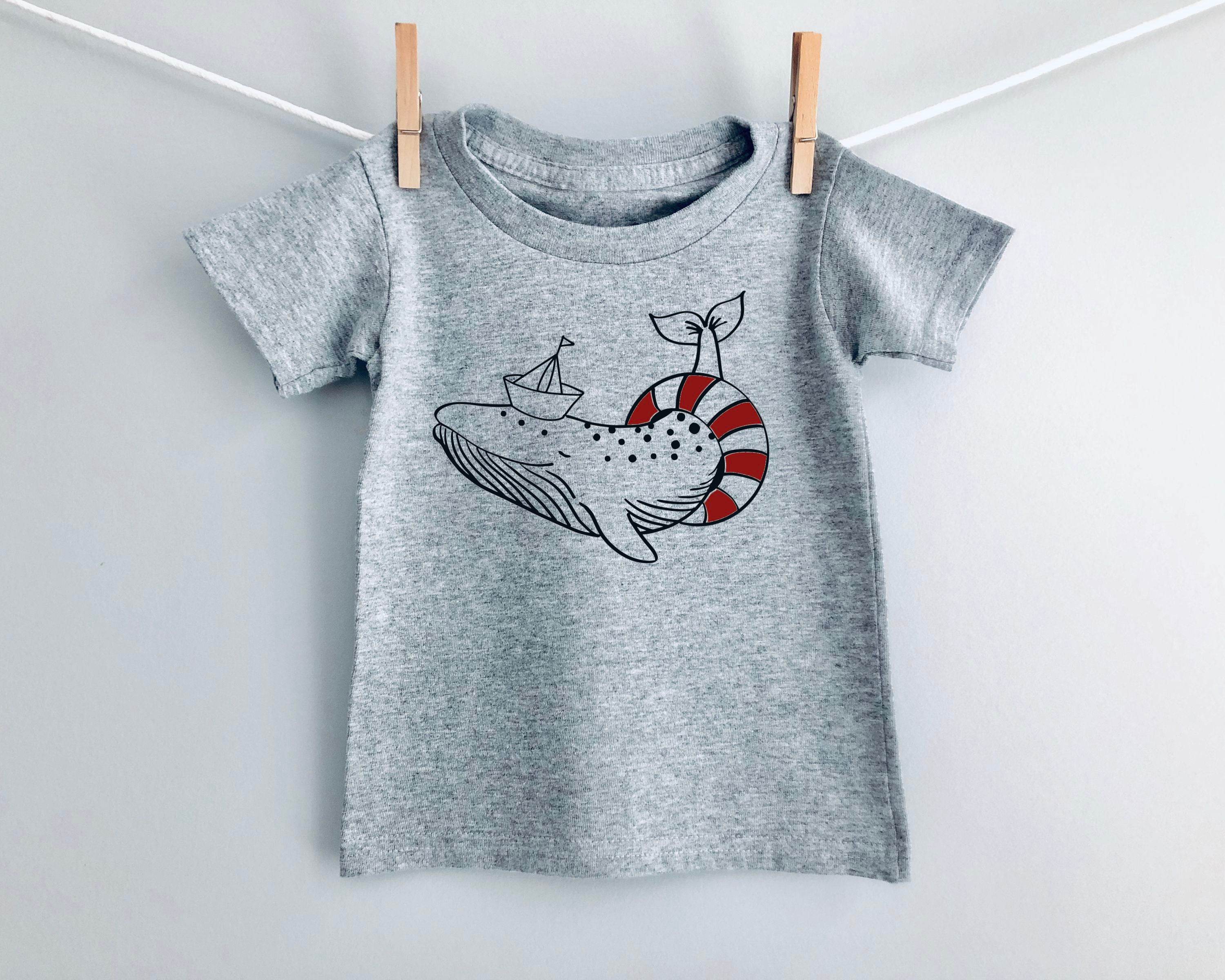 Plotterdatei Ahoi Whale - Sewando