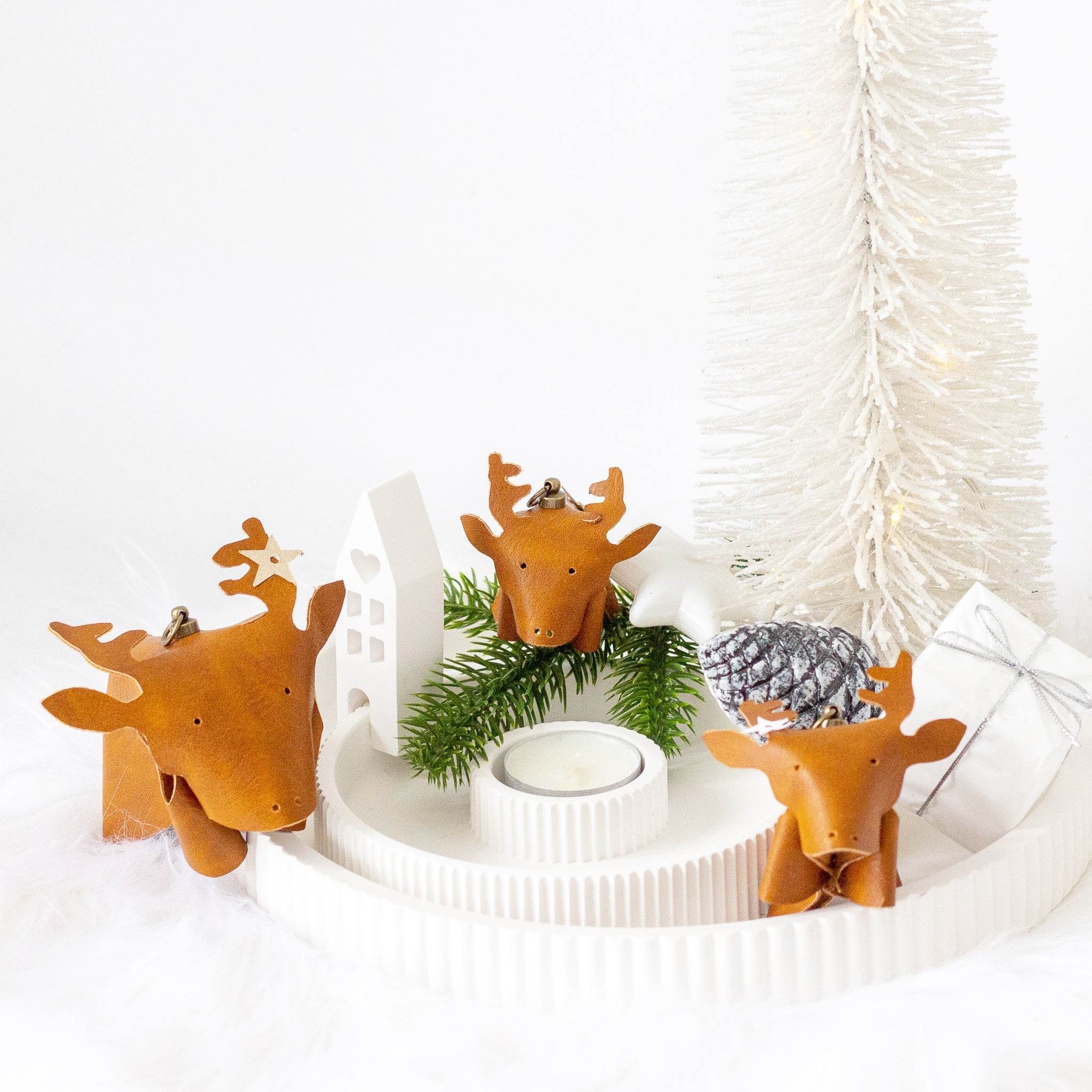 ohRudi * Free-eBook - Schnittmuster * Rentier - Geschenke-Anhänger - XMAS - Sewando