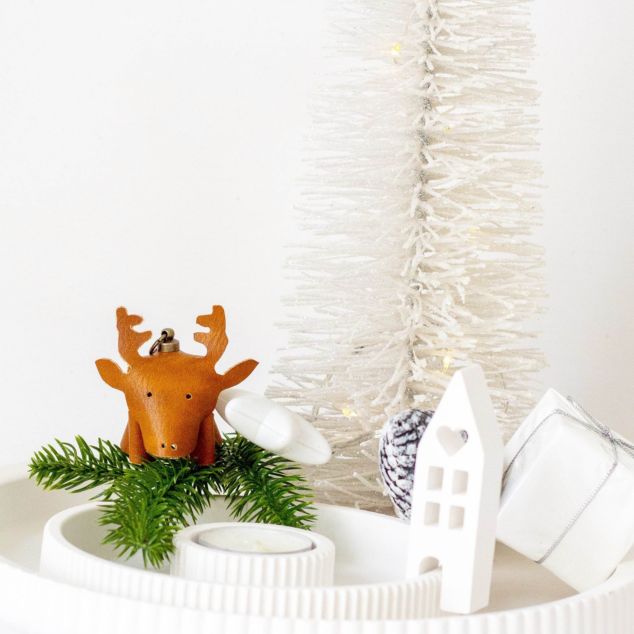 ohRudi * Free-eBook - Schnittmuster * Rentier - Geschenke-Anhänger - XMAS - Sewando