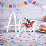 3D Druck Datei Schriftzug Alaaf