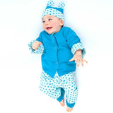Baby Nähmuster Digitaler Download Neugeborenen Cardigan Strampler Set Bärenmütze Design Komplettes Schnittmuster Set Mehrere Größenoptionen Herz Stern Details PDF Format Sofortiger Zugriff DIY Baby Kleidung Anleitung Perfektes Handgemachtes Geschenk Unverzichtbar