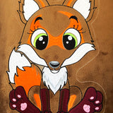 ITH Plüschtier „Fuchs Aldebar“ | Für 16x26 Rahmen | In-the-Hoop Plushie | Stickdatei | Embroidery Design | alle Formate | Sofort-Download