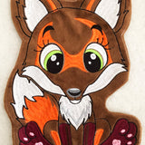 ITH Plüschtier „Fuchs Aldebar“ | Für 16x26 Rahmen | In-the-Hoop Plushie | Stickdatei | Embroidery Design | alle Formate | Sofort-Download