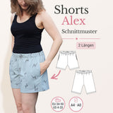 Alex - Damen Shorts in 2 Längen - Gr. 34-50