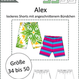Alex - Damen Shorts in 2 Längen - Gr. 34-50