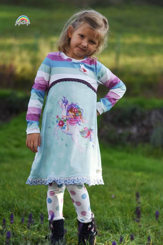 Herbstkleid Heidi Schnittmuster Kleid 50-170 - Sewando