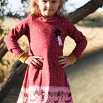 Herbstkleid Heidi Schnittmuster Kleid 50-170 - Sewando