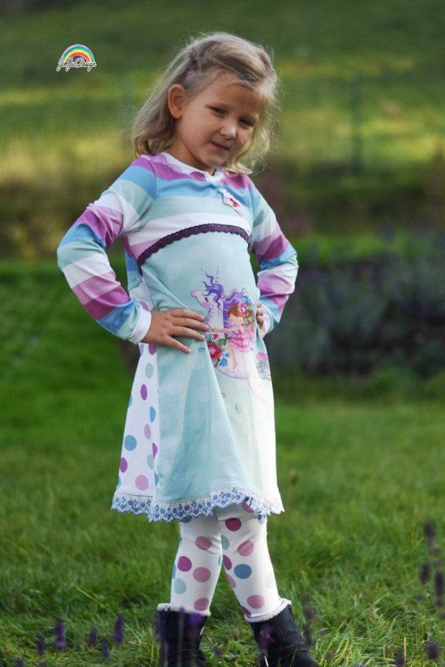 Herbstkleid Heidi Schnittmuster Kleid 50-170 - Sewando