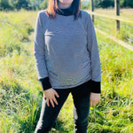 Schnittmuster Rollkragen-Sweater Knus Gr. 32-50 - Sewando
