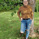 Schnittmuster Rollkragen-Shirt Nordlys Gr. 32-50 - Sewando
