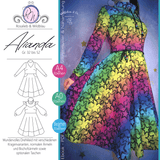 Schnittmuster Kleid Alianda Gr. 32 bis 52 - Sewando