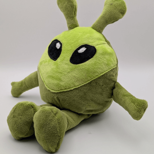 Alien Wendekuscheltier Krempeltier Level 3 - Nähanleitung und Schnittmuster - Sewando