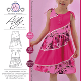 Schnittmuster Kleid Alilly Gr. 80 bis 152 - Sewando