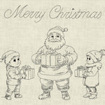 Stickdatei Weihnachten Lineare Art Vintage Set 986 - Sewando
