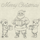 Stickdatei Weihnachten Lineare Art Vintage Set 986 - Sewando