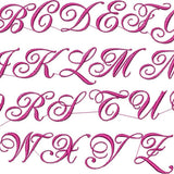 Stickdatei Schrift ABC 25mm Alphabet Buchstaben Set 400 - Sewando