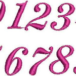 Stickdatei Schrift ABC 25mm Alphabet Buchstaben Set 400 - Sewando