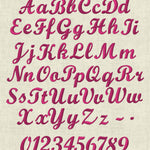 Stickdatei Schrift mit Herz ca. 50mm Set 973 - Sewando