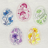 Stickdatei Blumenstecker Ostern Set 2641