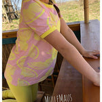 Schnittmuster timtom No.33 Shirt mit Vokuhila-Saum und optionalen Strick- oder Häkeldetails Gr.86-128 - Sewando